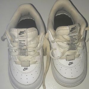 Size 7C Nike Airforce 1 for toddler girls or boys.
